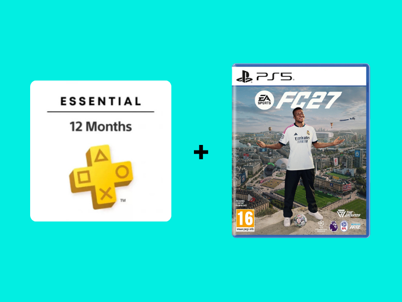 EA Sports FC 27 + PlayStation Plus 12 Months Full Account PS4 & PS5 - PlayStation Games | PaperGamer