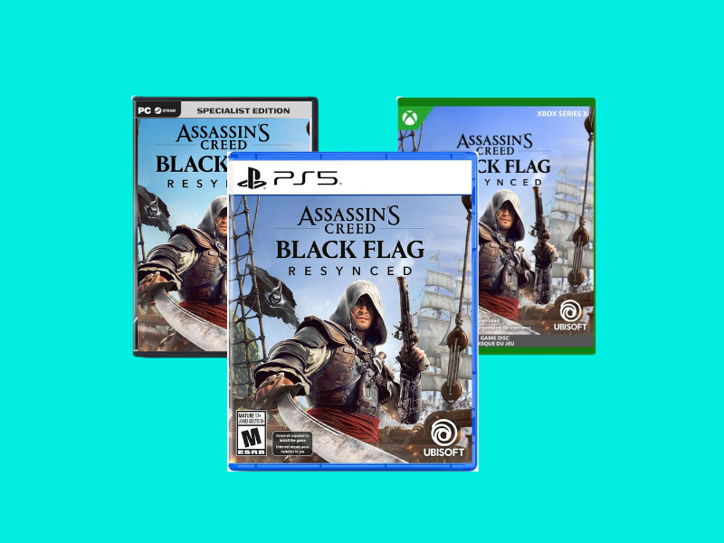 Assassin's Creed Black Flag Resynced - PlayStation / Xbox / Steam Games | PaperGamer